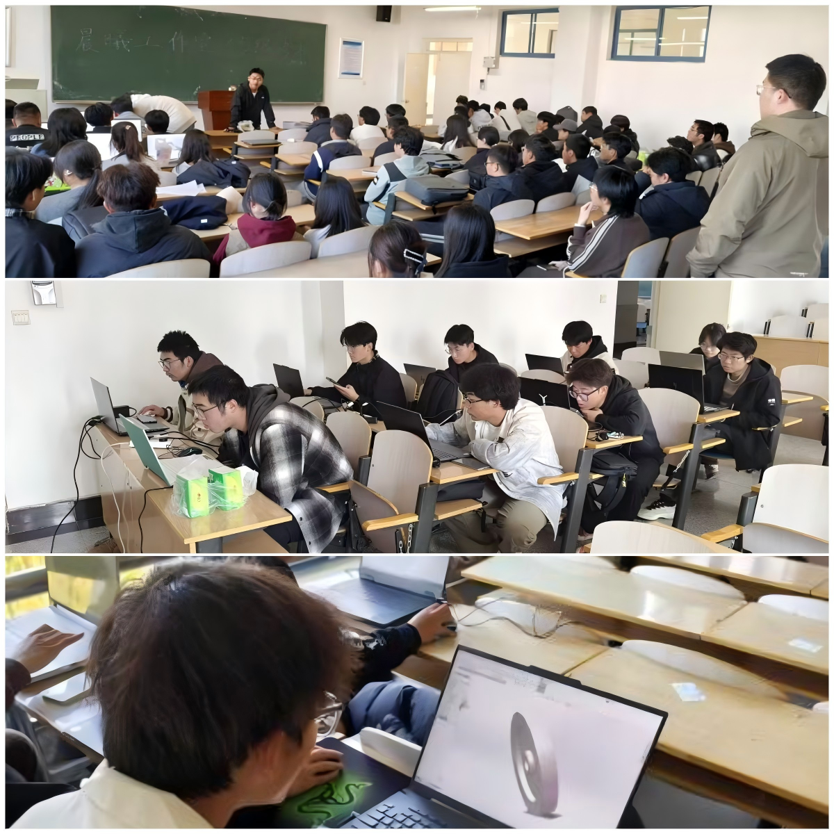 晨曦工作室圆满完成大一成员考核任务！