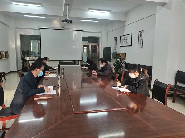 机电工程学院党委召开专题学习党的十九届六中全会精神会议